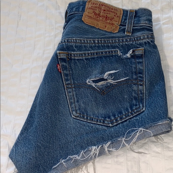 LEVI'S 515 cut off denim - Picture 5 of 8